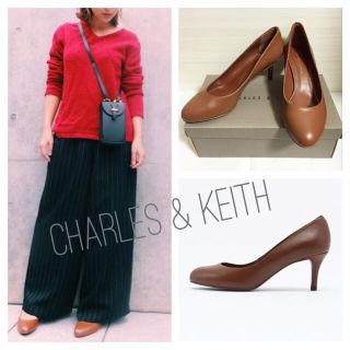 チャールズアンドキース(Charles and Keith)の新品未使用＊チャールズ&キース パンプス(ハイヒール/パンプス)