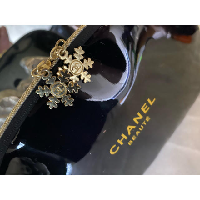 CHANEL(シャネル)のシャネル　ノベリティ　ポーチ（大）新品　未使用 レディースのファッション小物(ポーチ)の商品写真