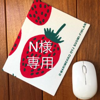 マリメッコ(marimekko)のハンドメイド　マウスパッド　北欧　文具(その他)