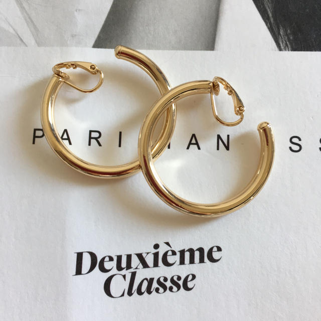 DEUXIEME CLASSE(ドゥーズィエムクラス)の★新品 DEUXIEME CLASSE ドゥーズィエムクラス フープイヤリング レディースのアクセサリー(イヤリング)の商品写真