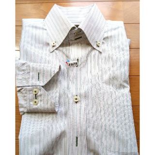 スーツカンパニー(THE SUIT COMPANY)の美品★ 東京シャツ BRICKHOUSE 長袖ワイシャツ スリムライン(シャツ)