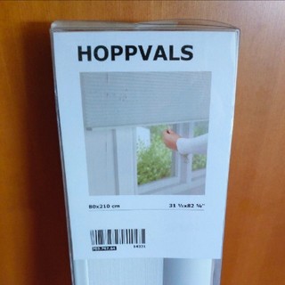 イケア(IKEA)のIKEA　HOPPALS　80×210cm　ホワイト(ブラインド)