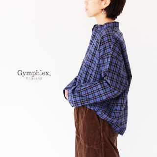 ジムフレックス(GYMPHLEX)のgymphlex Bshop バンドカラープルオーバーシャツ(シャツ/ブラウス(長袖/七分))