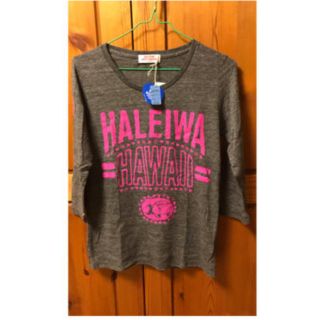 ハレイワ(HALEIWA)の値下げ  HALEIWA   七分袖Ｔシャツ   タグあり(Tシャツ/カットソー(七分/長袖))