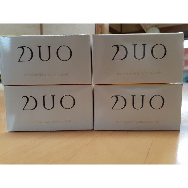 D.U.O. ザ クレンジングバーム クリア 90g×4 新入荷アイテム www.gold
