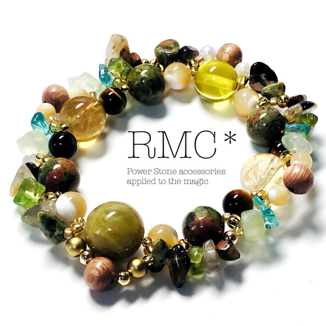 日本未入荷 RMC*082れん様森色❁.パワーストーンブレスレット ブレスレット+バングル 日本未入荷 RMC*082れん様森色❁.パワーストーンブレスレット ブレスレット+バングル