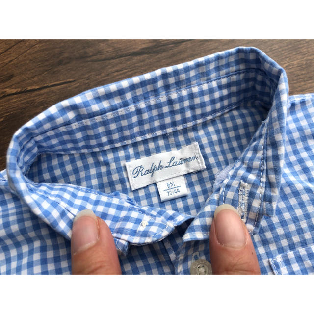 Ralph Lauren(ラルフローレン)のem様専用　ラルフローレン　ショートオール  6months 70cm キッズ/ベビー/マタニティのベビー服(~85cm)(カバーオール)の商品写真