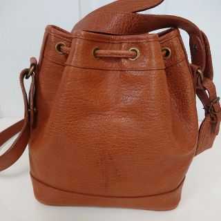 POLO RALPH LAUREN - ラルフローレン レザー巾着型ショルダーバックの
