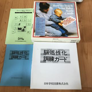 家庭保育園　ドッツカード　脳活性化訓練カードセット(知育玩具)