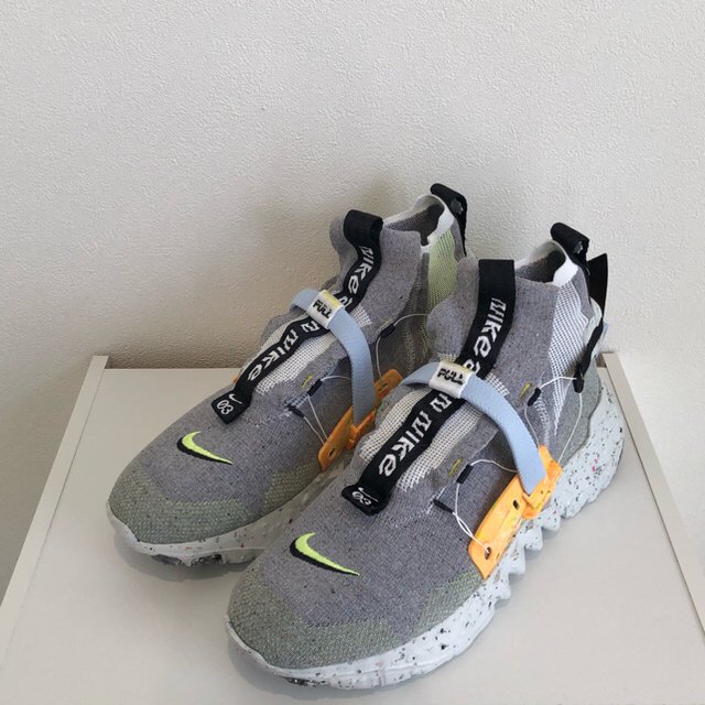 NIKE SPACE HIPPIE 03 ナイキ スペース ヒッピー 03 28GRAYサイズ28cm状態