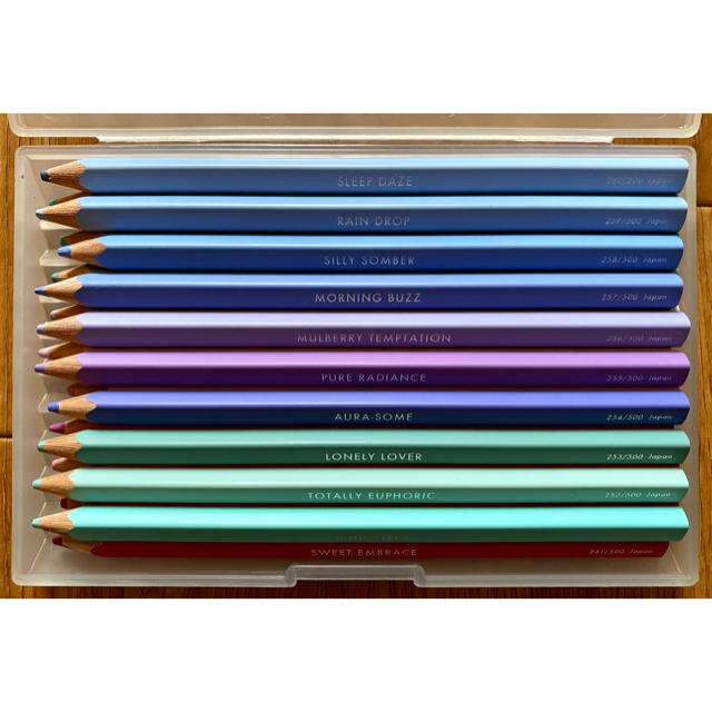 FELISSIMO(フェリシモ)のフェリシモ　500色色鉛筆　NO241〜260&NO321〜340 エンタメ/ホビーのアート用品(色鉛筆)の商品写真