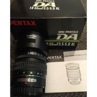 ペンタックス(PENTAX)のPENTAX DA 18-55F3.5-5.6AL 美品(レンズ(ズーム))