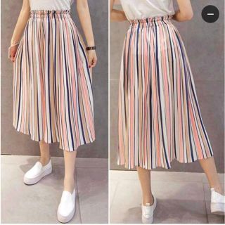 ショップニコニコ(Shop NikoNiko)の新品タグ付き💕shop niko nikoのストライプパンツ💕(カジュアルパンツ)