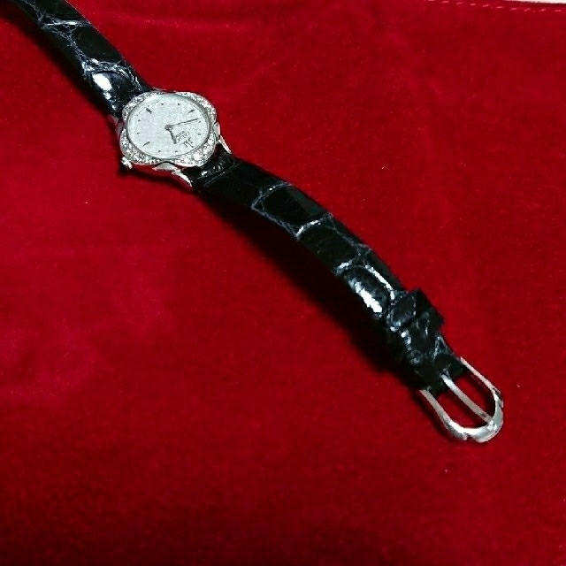 SEIKO(セイコー)の【専用】SEIKO CREDOR  WG純金 ダイヤモンド レディースウォッチ レディースのファッション小物(腕時計)の商品写真
