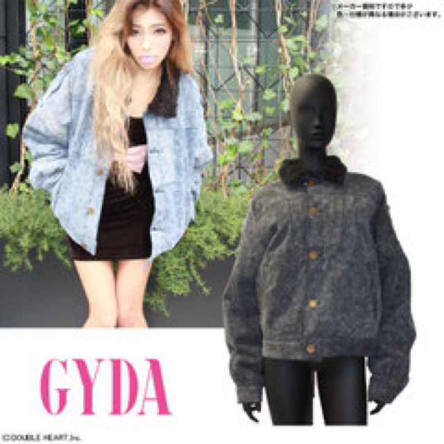 GYDA(ジェイダ)のケミカルデニムアウター / GYDA レディースのジャケット/アウター(ダウンジャケット)の商品写真