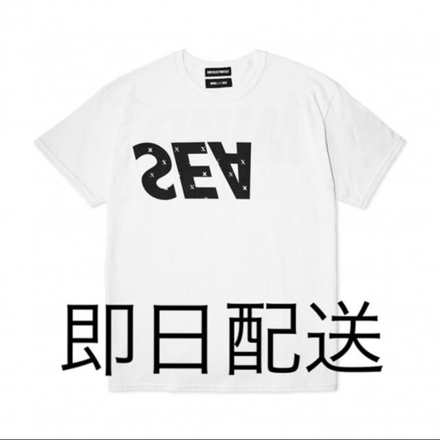 SEA(シー)のWIND AND SEA x GOD SELECTION XXX TEE 白 M メンズのトップス(Tシャツ/カットソー(半袖/袖なし))の商品写真