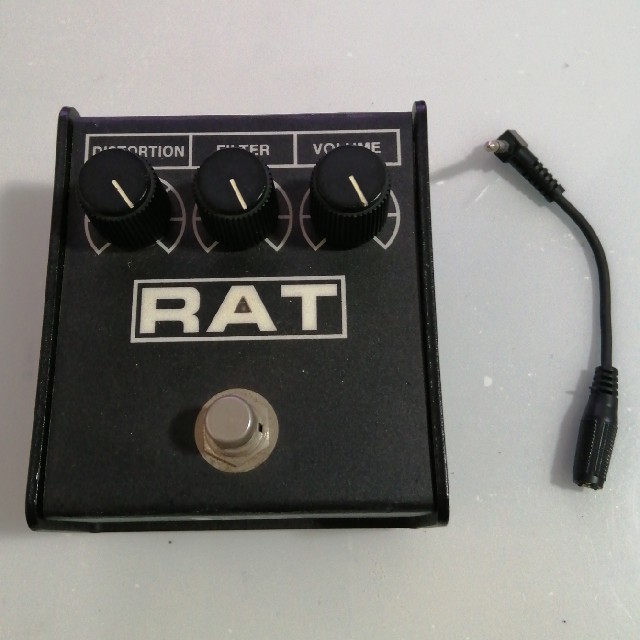 RAT Proco USA製ディストーション アダプタ変換付き - エフェクター