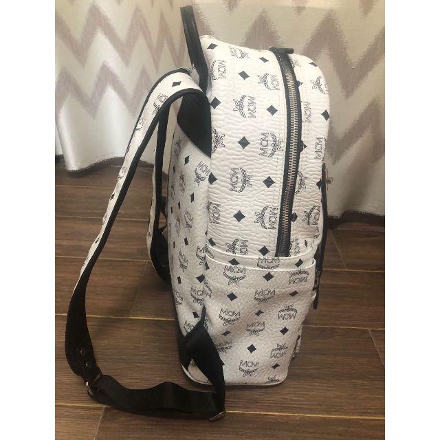 MCM リュック Mサイズ 白 www.krzysztofbialy.com