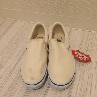 ヴァンズ(VANS)の白スニーカー(スニーカー)