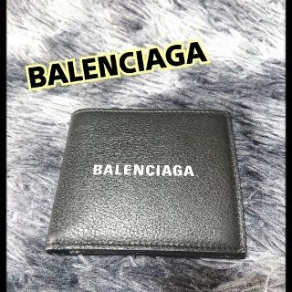 バレンシアガ(Balenciaga)のBALENCIAGA 二つ折り財布 ブラック(折り財布)