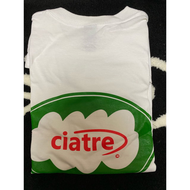 ciatre cloud logo S/S WHT tee