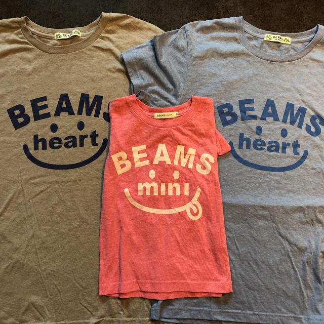 BEAMS(ビームス)のyu様専用　　ブルー、グレー２着　ビームス  お揃い　ペア メンズのトップス(Tシャツ/カットソー(半袖/袖なし))の商品写真