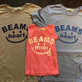 ビームス(BEAMS)のyu様専用　　ブルー、グレー２着　ビームス  お揃い　ペア(Tシャツ/カットソー(半袖/袖なし))