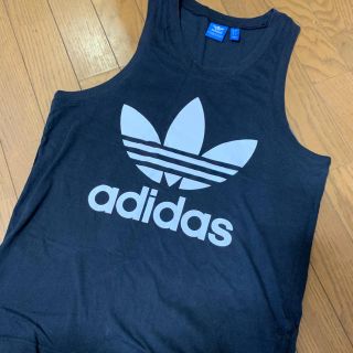 アディダス(adidas)のアディダス　タンクトップ　ブラック(タンクトップ)