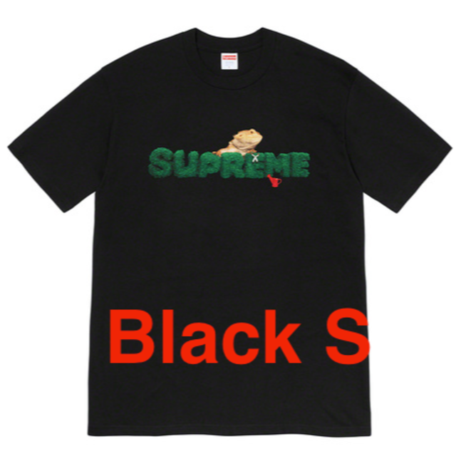 Supreme Lizard tee Black S size