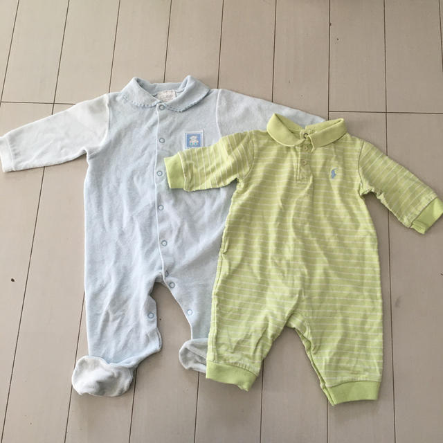 POLO RALPH LAUREN(ポロラルフローレン)のラルフローレン　Carter's  ロンパースセット　6M 男の子　ベイビー キッズ/ベビー/マタニティのベビー服(~85cm)(ロンパース)の商品写真