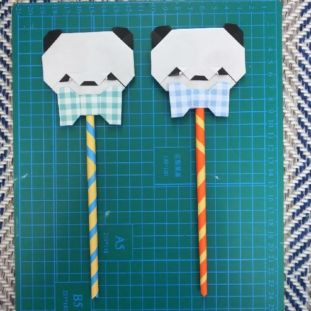 折り紙で作ったパンダステッキ 5個の通販 By りれい S Shop ラクマ 折り紙で作ったパンダステッキ 5個の通販 By りれい S Shop ラクマ