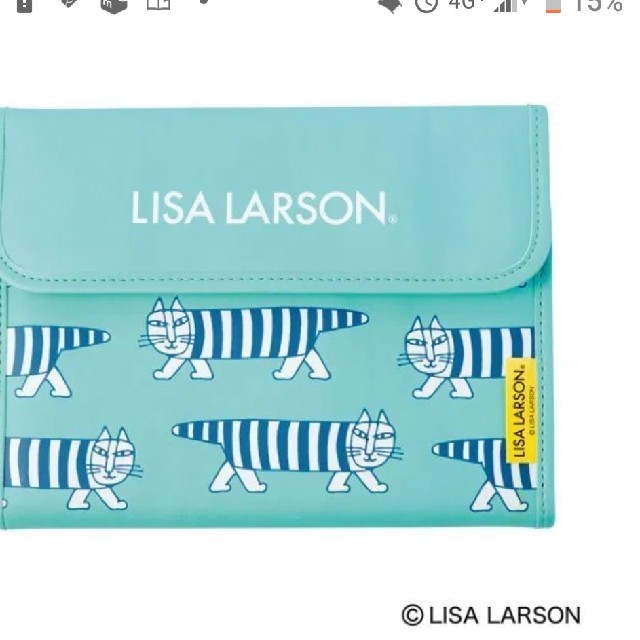 Lisa Larson(リサラーソン)の素敵なあの人付録リサラーソン貴重品管理ケース レディースのファッション小物(その他)の商品写真