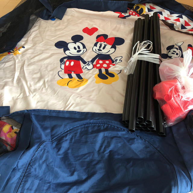 Disney(ディズニー)のソフトベビーサークル　Disney キッズ/ベビー/マタニティの寝具/家具(ベビーサークル)の商品写真