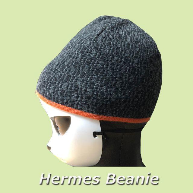 Hermes - エルメス・カシミヤビーニー（ニット帽）・MEの通販 by hey3hatter｜エルメスならラクマ