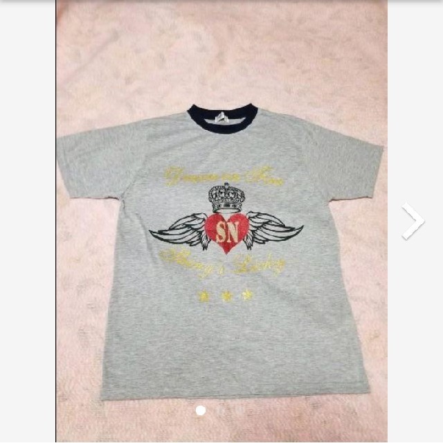 【格安】Tシャツ  グレー エンジェル レディースのトップス(Tシャツ(半袖/袖なし))の商品写真