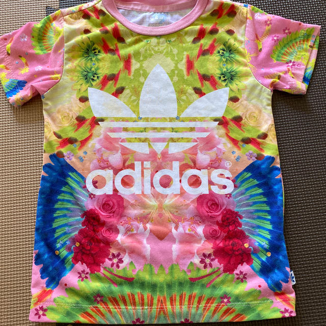 adidas(アディダス)のアディダスオリジナルス　Tシャツ　100 キッズ/ベビー/マタニティのキッズ服女の子用(90cm~)(Tシャツ/カットソー)の商品写真