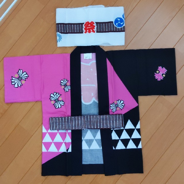 ★hanasora様専用★子ども用祭法被 キッズ/ベビー/マタニティのキッズ服男の子用(90cm~)(甚平/浴衣)の商品写真