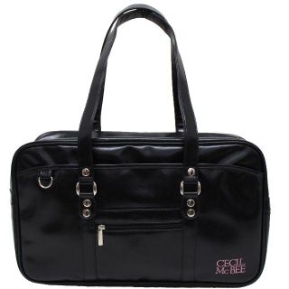 セシルマクビー(CECIL McBEE)のCECIL McBEE セシルマクビー スクールバッグ 合成皮革 ブラック新品(レッスンバッグ)