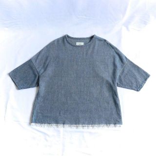 コモリ(COMOLI)の【16SS】bukht（ブフト）　デニムTee(Tシャツ/カットソー(半袖/袖なし))