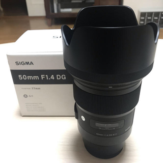 シグマ(SIGMA)のsigma art 50mm f1.4 sony e用(レンズ(単焦点))