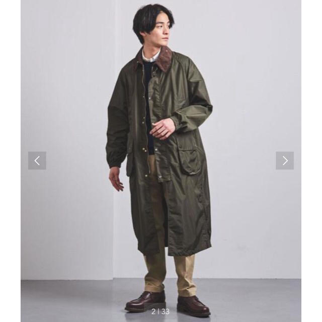 Barbour × Scye × UA 別注ナイロンコート