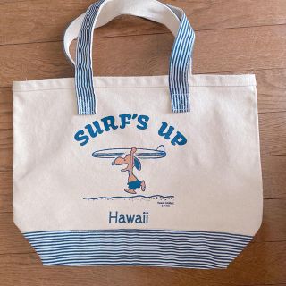 スヌーピー(SNOOPY)の【 激レア/ハワイ限定】日焼けスヌーピー Hawaii トートバッグ(トートバッグ)