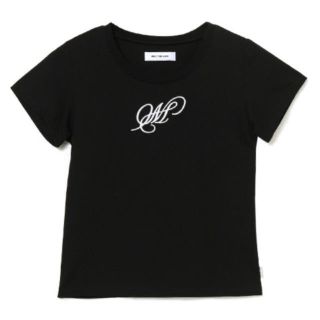 バブルス(Bubbles)の【MELT THE LADY】 M crew neck T-shirt ブラック(Tシャツ(半袖/袖なし))