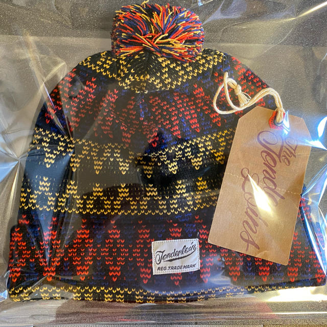 TENDERLOIN(テンダーロイン)のTENDERLOIN BEANIE INDIAN レディースの帽子(ニット帽/ビーニー)の商品写真