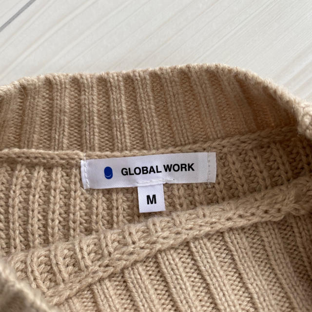 GLOBAL WORK(グローバルワーク)のニット キッズ/ベビー/マタニティのキッズ服女の子用(90cm~)(ニット)の商品写真