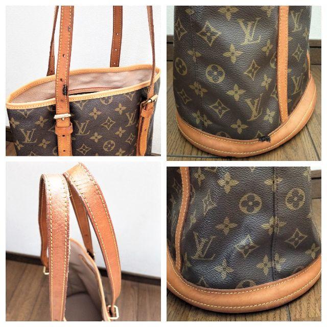 LOUIS VUITTON(ルイヴィトン)のルイヴィトン LOUIS VUITTON   バケツ型  バケット大 モノグラム レディースのバッグ(トートバッグ)の商品写真