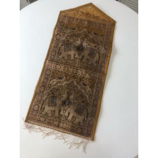 象のタペストリー  ハンドメイド(インテリア雑貨)