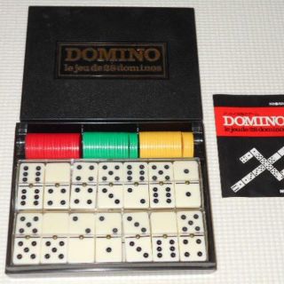 ニンテンドウ(任天堂)のDOMINO lejeu de 28 dominos 任天堂 欠品無し(その他)