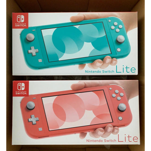 Nintendo Switch - Nintendo Switch Lite コーラル & ターコイズ 2台セット