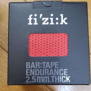 シマノ(SHIMANO)のFizik フィジークバーテープ(2.5mm)レッド(パーツ)